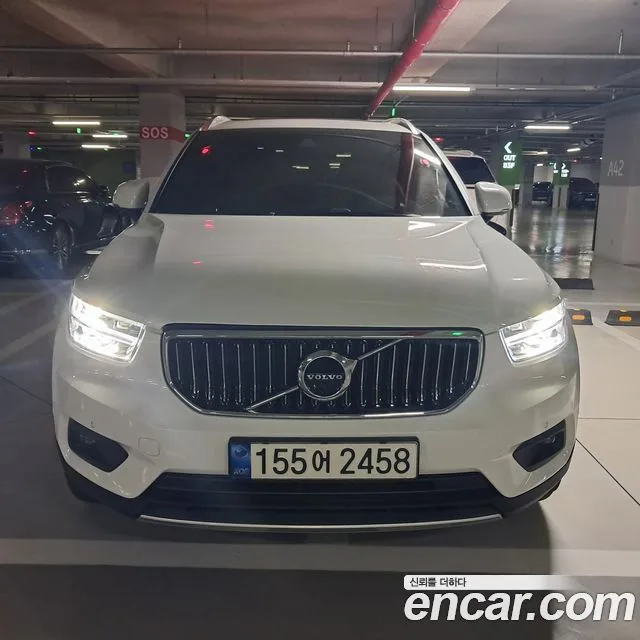 Volvo XC40, 2021 — фото автомобиля из Кореи