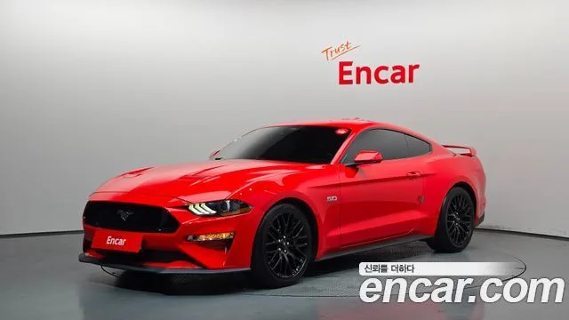 Ford Mustang, 2022 — фото автомобиля из Кореи