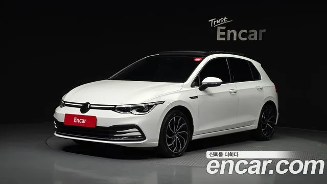 Volkswagen Golf, 2023 — фото автомобиля из Кореи