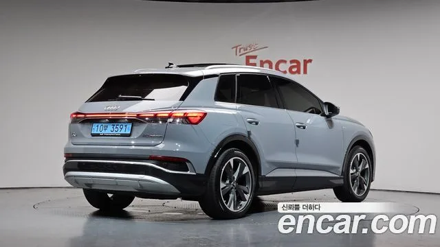 Audi Q4 e-tron, 2022 — фото автомобиля из Кореи