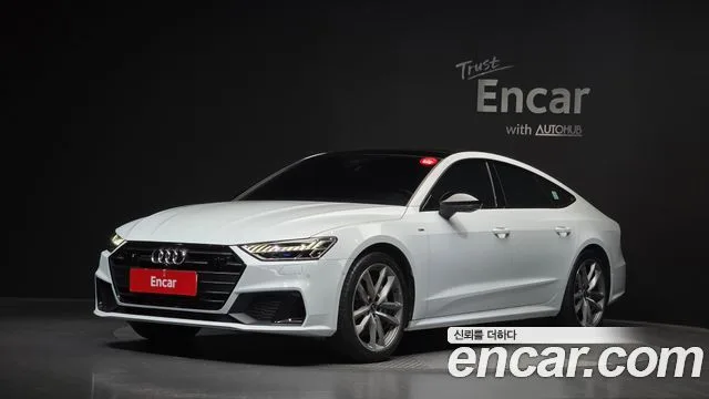 Audi A7, 2022 — фото автомобиля из Кореи