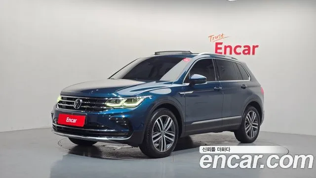 Volkswagen Tiguan, 2021 — фото автомобиля из Кореи