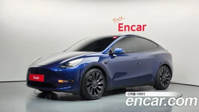 Tesla Model Y, 2021 — фото автомобиля из Кореи