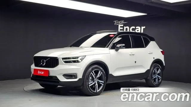 Volvo XC40, 2020 — фото автомобиля из Кореи