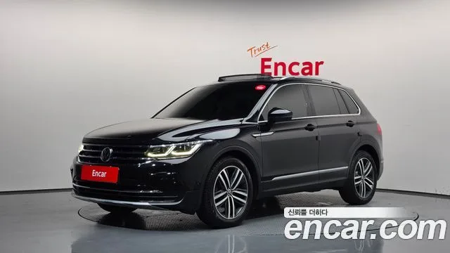 Volkswagen Tiguan, 2021 — фото автомобиля из Кореи