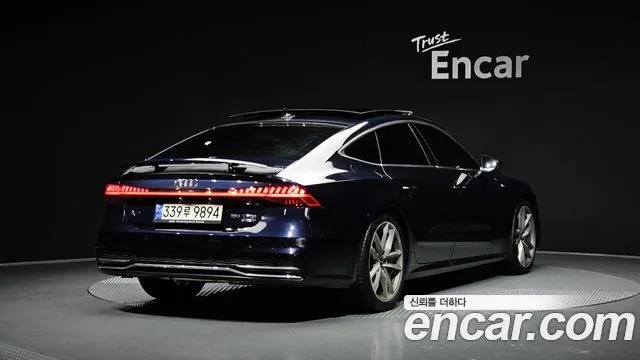 Audi A7, 2021 — фото автомобиля из Кореи