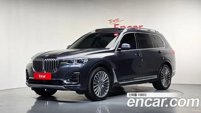 BMW X7, 2021 — фото автомобиля из Кореи