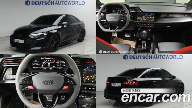 Audi RS3, 2025 — фото автомобиля из Кореи