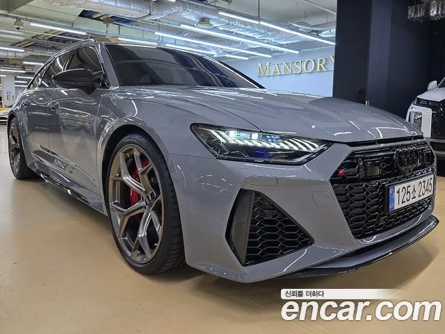 Audi RS6, 2025 — фото автомобиля из Кореи