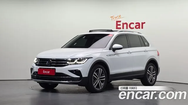 Volkswagen Tiguan, 2023 — фото автомобиля из Кореи