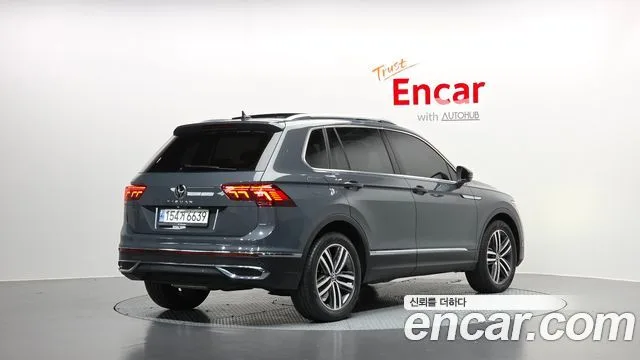 Volkswagen Tiguan, 2022 — фото автомобиля из Кореи