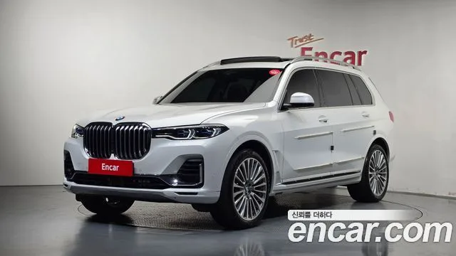 BMW X7, 2021 — фото автомобиля из Кореи