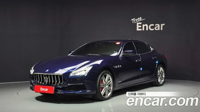 Maserati Quattroporte, 2017 — фото автомобиля из Кореи