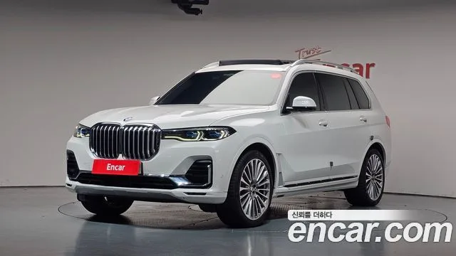 BMW X7, 2021 — фото автомобиля из Кореи
