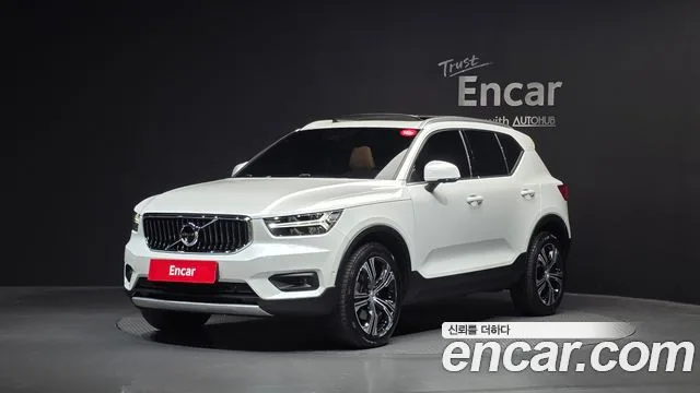 Volvo XC40, 2021 — фото автомобиля из Кореи