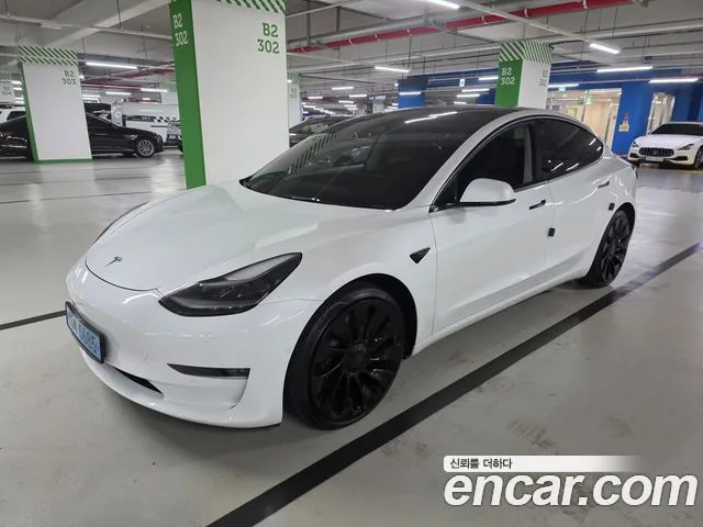 Tesla Model 3, 2022 — фото автомобиля из Кореи