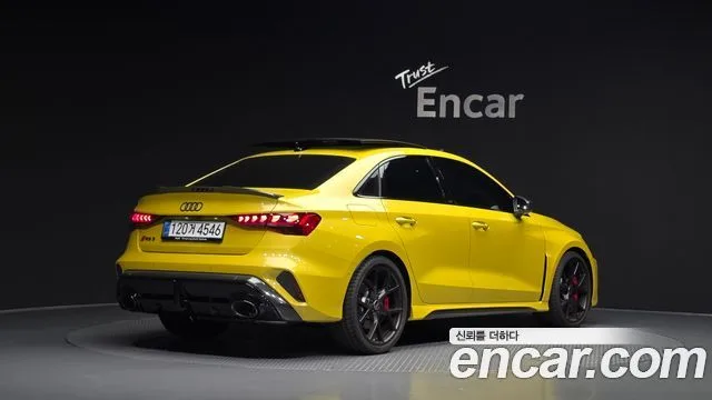 Audi RS3, 2025 — фото автомобиля из Кореи