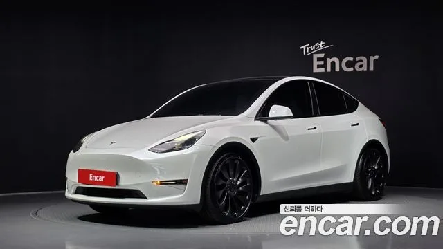 Tesla Model Y, 2022 — фото автомобиля из Кореи