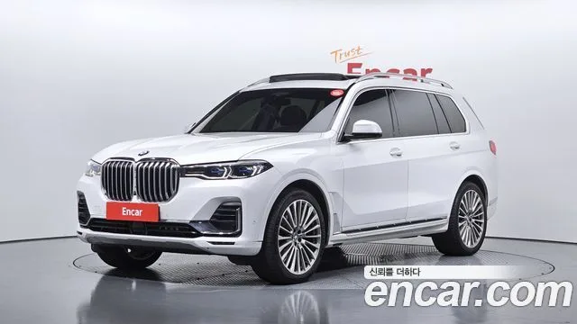 BMW X7, 2020 — фото автомобиля из Кореи