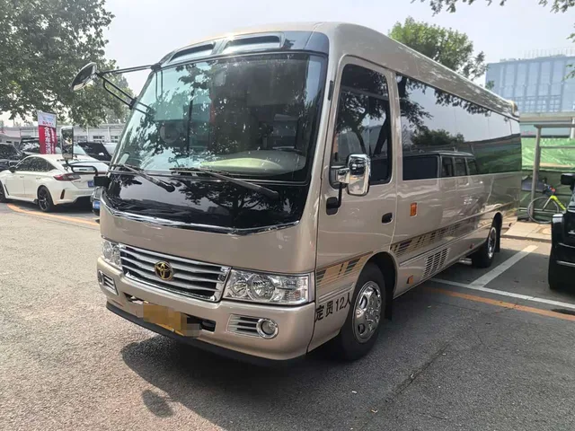 Toyota Coaster, 2022 — фото автомобиля из Китая